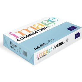 Image Coloraction A4, 80g, 500ark, Pale Icy Blue