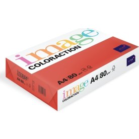 Image Coloraction A4, 80g, 500ark, Deep Red
