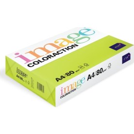 Image Coloraction A4, 80g, 500ark, Neon Green