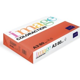 Image Coloraction A3, 80g, 500ark, Dark red