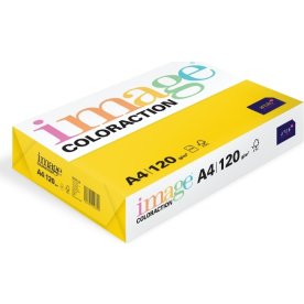 Image Coloraction A4, 120g, 250ark, Dark yellow