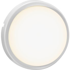 Nordlux Cuba Bright Round væglampe, Hvid