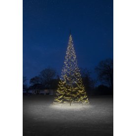 Fairybell Lyskæde t/flagstang 8m 1500 LED Twink
