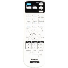 Epson EH-TW7400 fjernbetjening, hvid