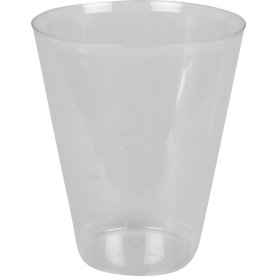 Plastikglas, PS, Klar, 20 cl, 50 stk.