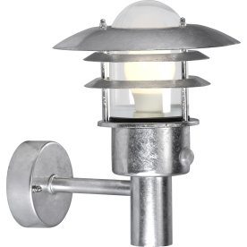 Nordlux Lønstrup 22 væglampe m. sensor, Galv