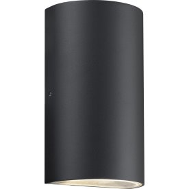 Nordlux Rold Round væglampe, Sort