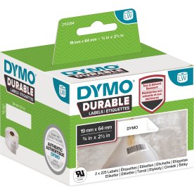 Dymo LabelWriter Durable stregkode label 19x64 mm