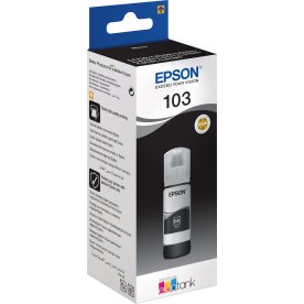 Epson T103 EcoTank blækpatron, sort, 4.500 sider