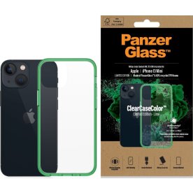 Panzerglass ClearCase cover t/iPhone 13 mini, grøn