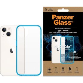 Panzerglass ClearCase cover til iPhone 13, blå