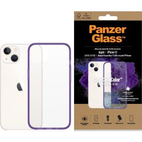 Panzerglass ClearCase cover til iPhone 13, lilla