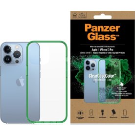 Panzerglass ClearCase cover t/iPhone 13 Pro, grøn