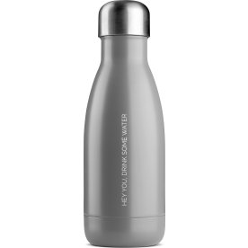 JobOut Vandflaske Mini, Matte grey, 0,28 L