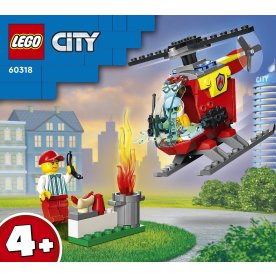 LEGO City 60318 Brandslukningshelikopter, 4+