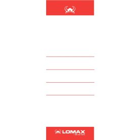 Lomax Rygetiket | Bred | 10 stk.