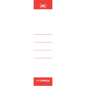 Lomax Rygetiket | Smal | 10 stk.