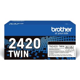 Brother TN2420TWIN lasertoner, sampak