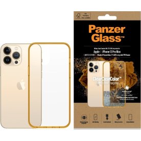 Panzerglass® ClearCase cover iPhone 13 Pro Max gul