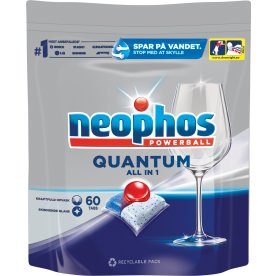 Neophos Opvasketabs | Quantum All-In-1 | 60 stk