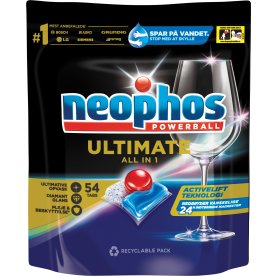 Neophos Opvasketabs | Ultimate All-In-1 | 54 stk