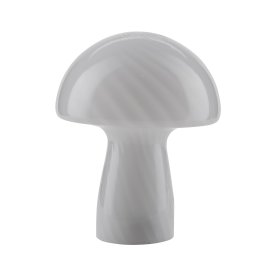 Bahne Mushroom bordlampe, small hvid