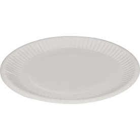Paptallerken, Coated, 18 cm