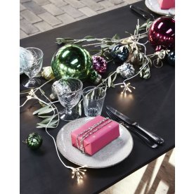 House Doctor Stars lyskæde, L270cm, hvid