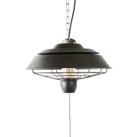 HORTUS terrassevarmer hængemodel 1500W, Ø42cm,sort