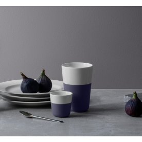 Eva Solo Caffe Latte-krus, 2 stk. violet blue