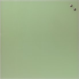 NAGA Glassboard glastavle 45x45cm, retro grøn