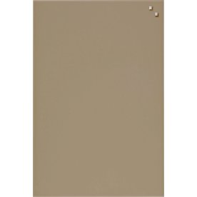 NAGA Glassboard glastavle 40x60 cm, beige