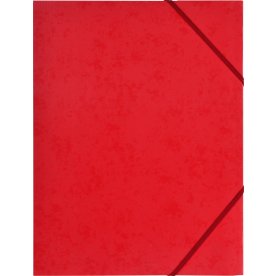 Office Elastikmappe | Karton | Rød