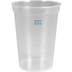 Plastdrikkeglas | Flergangsbrug | 30 cl | 12 stk.