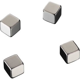 NAGA super stærke kube magneter, 6 stk., stål