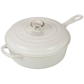 Le Creuset Signatur kasserolle i støbejern, 26 cm