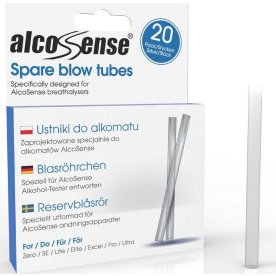 AlcoSense mundstykker til alkometer, 20 stk.