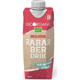 JuicOrganic økologisk Rabarberdrik, 50 cl