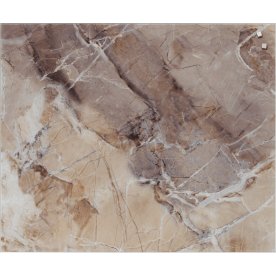 NAGA magnetisk stænkplade, 60x50 cm, beige marmor