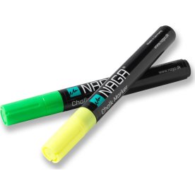 NAGA glastavle marker, 4.5mm, gul/grøn