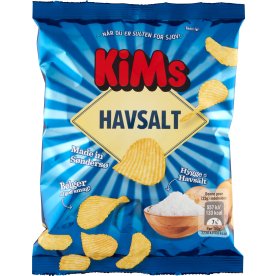 Kims Havsalt chips | Mini pose | 25 g