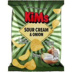 Kims Sour Cream & Onion chips | Mini pose | 25 g