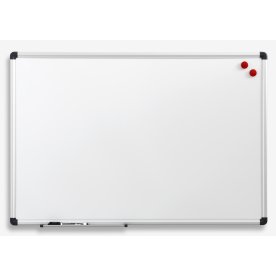NAGA magnetisk whiteboard, 90x120 cm, alu ramme
