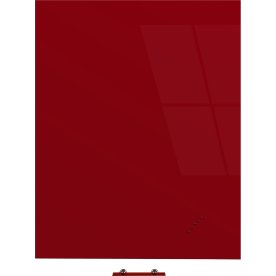 Vanerum Freeze glastavle, 90 x 120 cm, rød