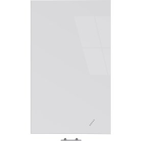 Vanerum Freeze glastavle, 60 x 90 cm, hvid