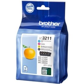 Brother LC3211VAL blækpatron, sampak