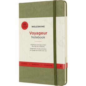 Moleskine Voyageur Traveller | Grøn