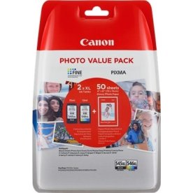 Canon PG-545XL/CL-546XL + Fotopapir, sampak