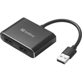 Sandberg USB til 2 x HDMI Link adapter