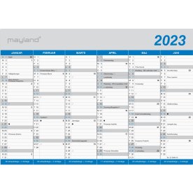 Mayland 2023 Kontorkalender | Klassisk | A5
